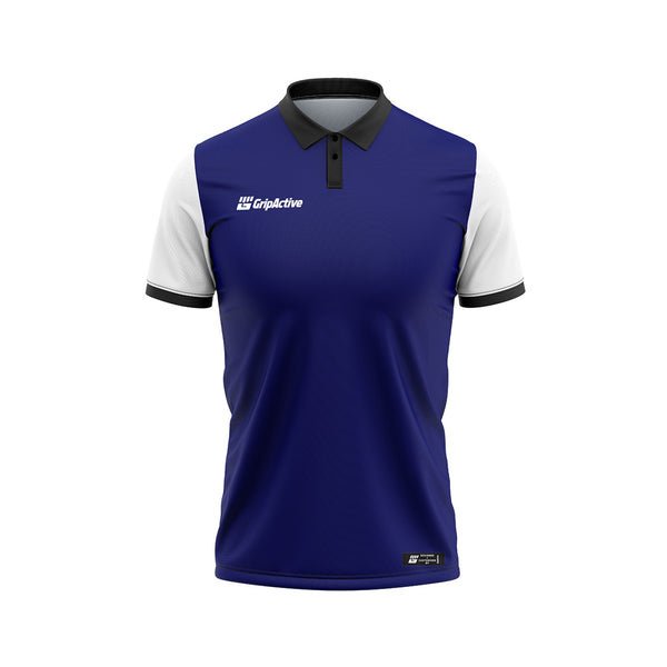 cricket polo shirt blue