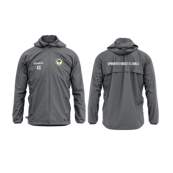 Epworth Forest Juniors Grey Rainshell Jacket