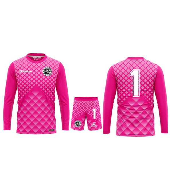 Leyton Lions Pink Goalkeeper Kit