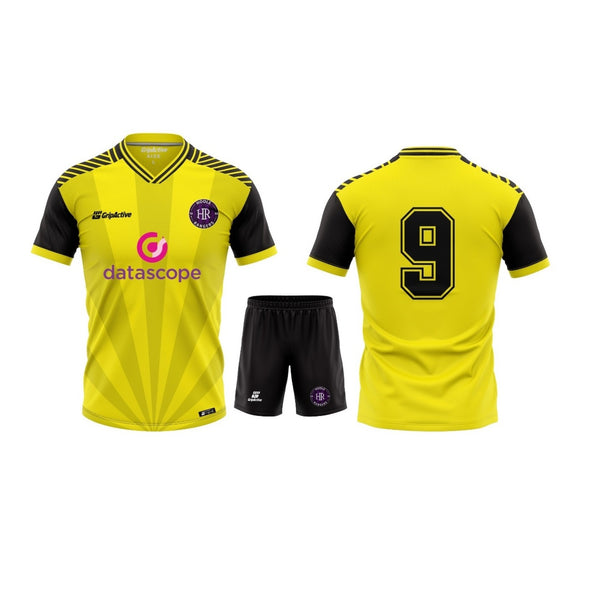 Hoole Rangers FC Yellow Match Kit