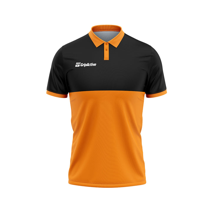 cricket polo orange