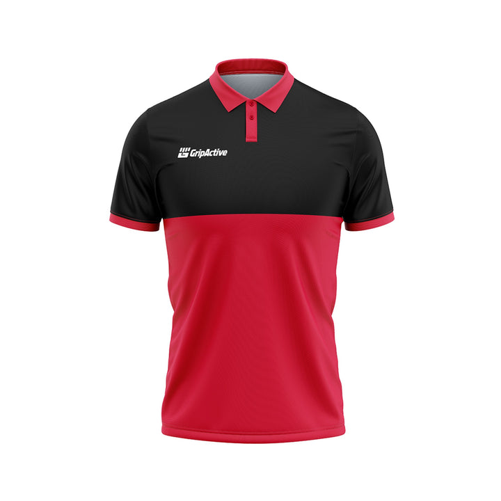 cricket polo red