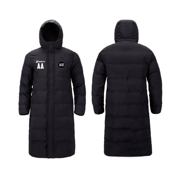 WD/Bushey Rangers Hooded Long Padded Jacket