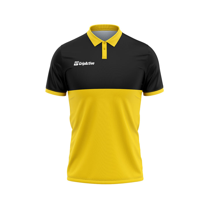 cricket polo yellow