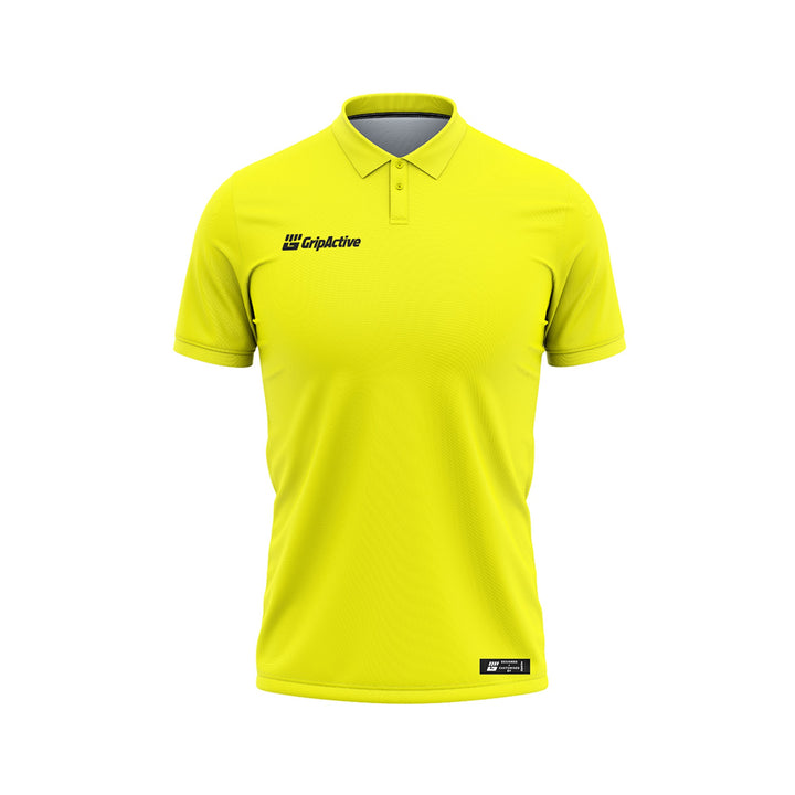 cricket polo - yellow